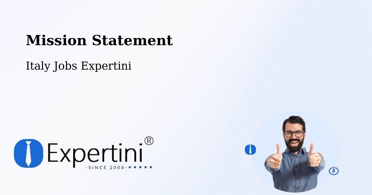 Corporate Mission – Francofonte - Italy Jobs Expertini
